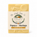 Papaya + Moringa & Spirulina Kojic Brightening Soap