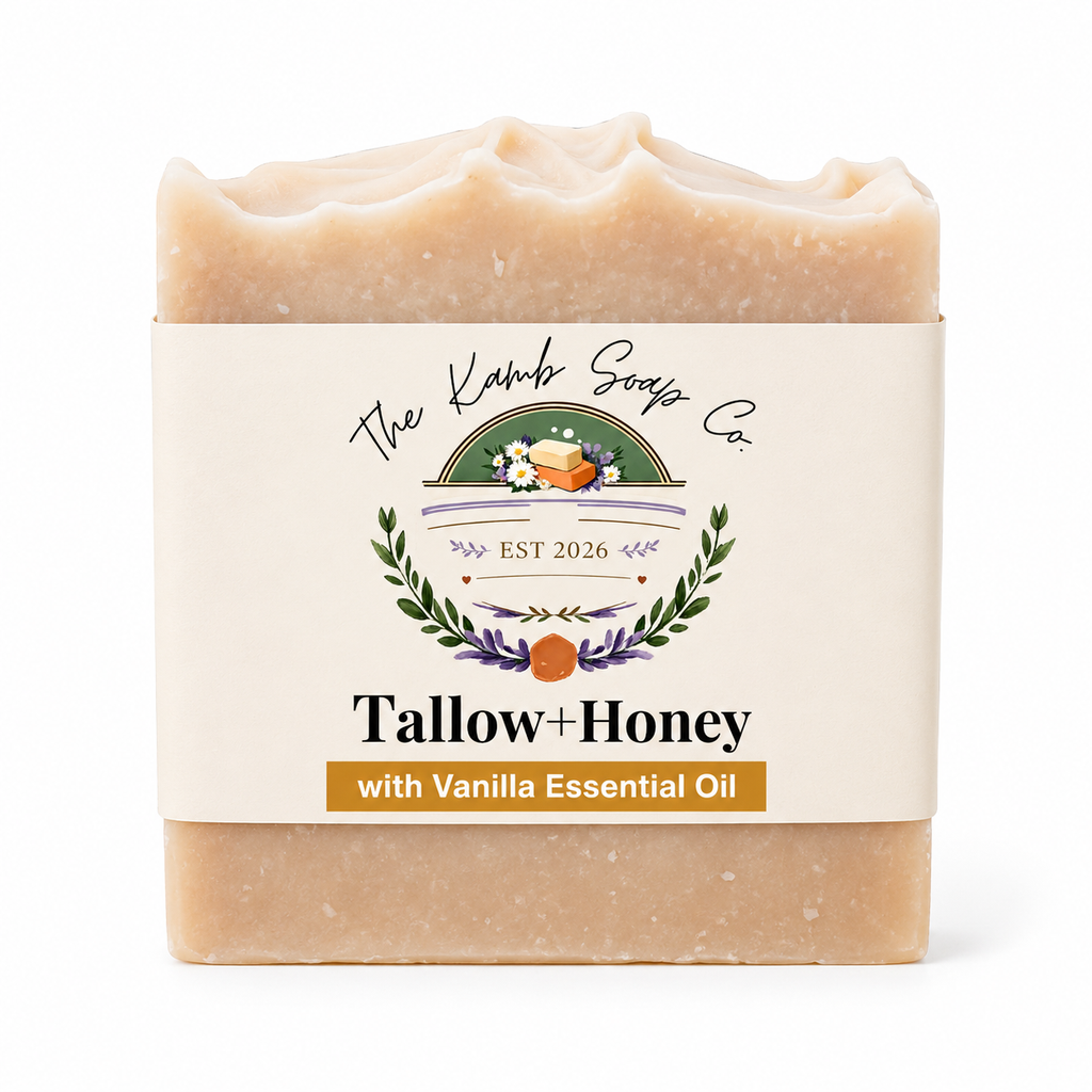 Tallow+Honey and Vanilla essential oil