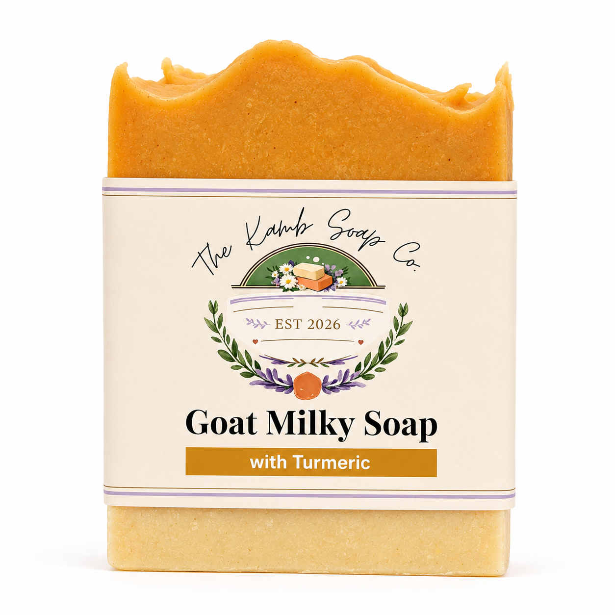 Goat Milky with Turmeric Face & Body Bar Soap