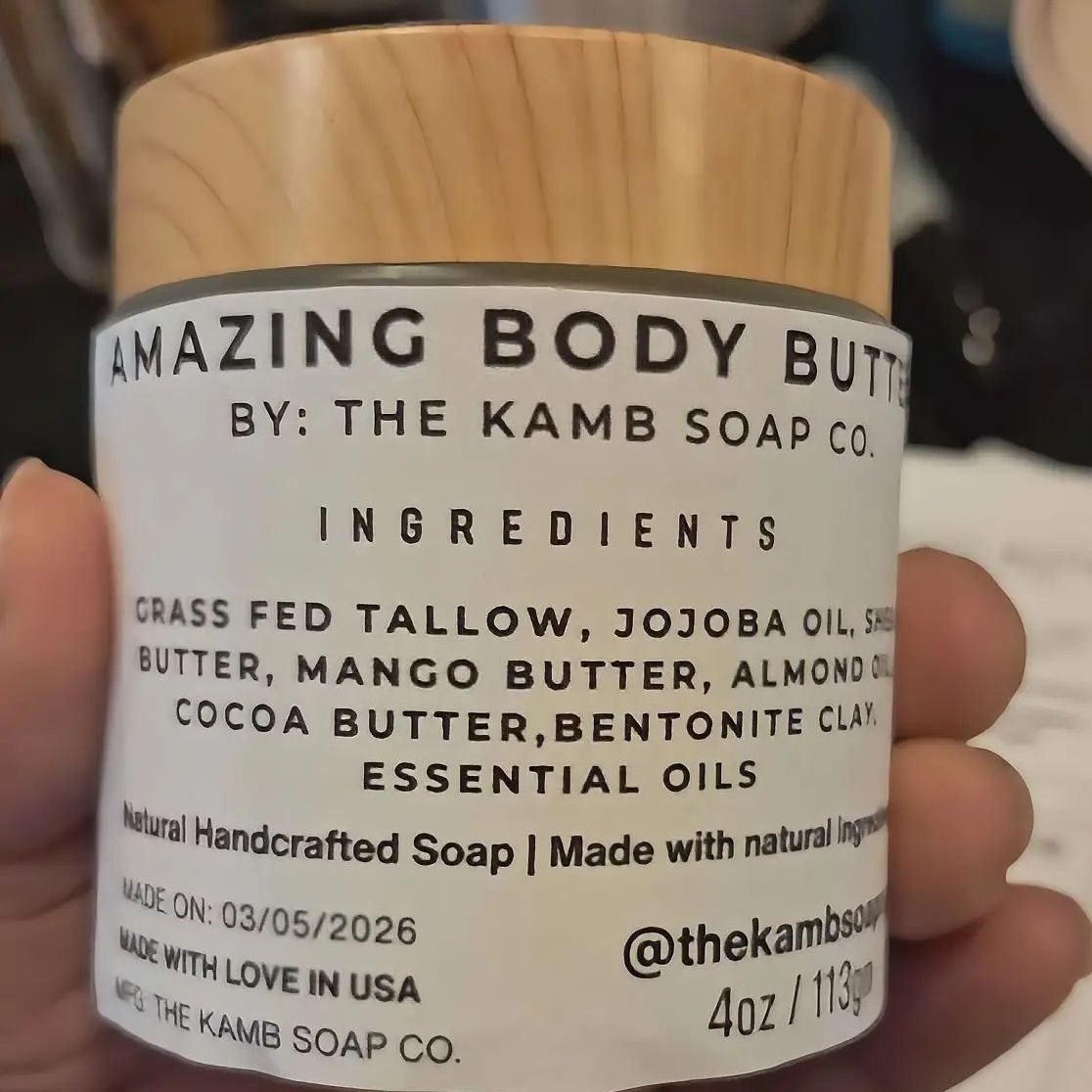 Whipped Tallow Body Butter
