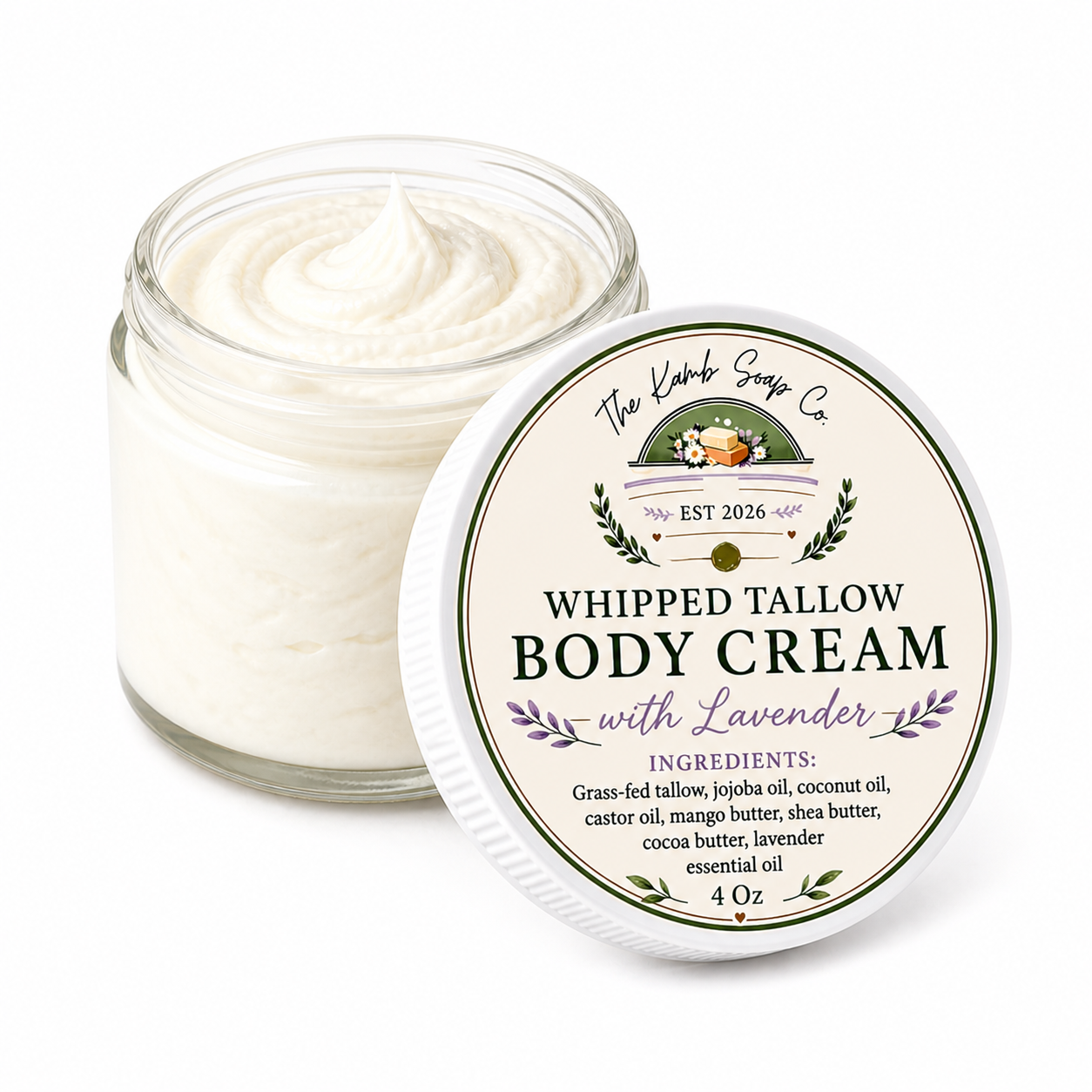 Whipped Tallow Body Cream